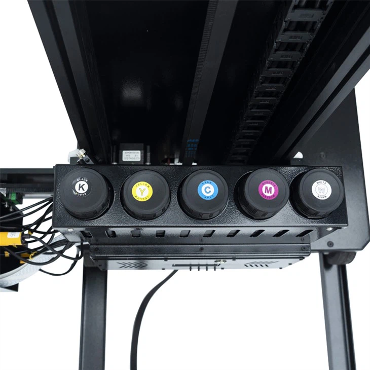 CMYK+W ink setup for TPP1000 tanyu wall printer1